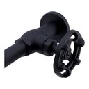 Ver imagem 3 de Torneira de Parede Cozinha e Lavatório Volante Redondo Living 1/2" Black Fosco (1199 Bk-700)