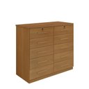 Ver imagem 1 de Cômoda 10 Gavetas 135x116cm Ryad