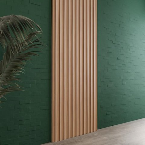 Painel Decorativo Ripado Desing Moderno MDF 90cm Móvel na Caixa
