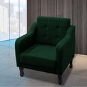 Ver imagem 1 de Poltrona Decorativa Bella Sala Recepção Escritorio - Lobo Shopp:verde