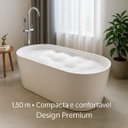 Ver imagem 4 de Banheira Imersao Freestanding Venezza 1.50m