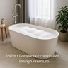 Banheira Imersao Freestanding Venezza 1.50m - 3