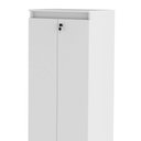 Ver mais imagens de Kit 2 Peças Armário Escritório com 2 Portas com Chave Balcão Escritório com Chave 2 Portas