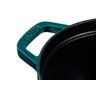 Caçarola Oval 31cm em Ferro Fundido La Mer Staub Turquesa - 5
