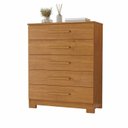 Ver imagem 2 de Cômoda para Quarto 5 Gavetas 82cm Cristina