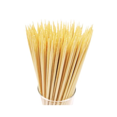 Espetos de Bambu Nacional Tradicional: 35cm - 1mil