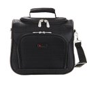 Ver imagem 7 de Kit 1 Mala Viagem Conexão Preta P + Frasqueira Quad. Preta