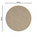 Ver imagem 5 de Tapete Sisal Ce Redondo Liso 150cm Apaeb