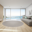 Ver imagem 1 de Tapete Sisal Ch Redondo Liso 200cm Apaeb