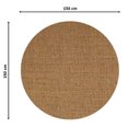 Ver imagem 5 de Tapete Sisal Cl Redondo Liso 150cm Apaeb