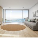 Ver imagem 1 de Tapete Sisal Cl Redondo Liso 200cm Apaeb