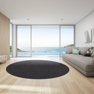 Tapete Sisal Cx Redondo Liso 150cm Apaeb