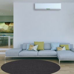 Tapete Sisal Cx Redondo Liso 150cm Apaeb - 5