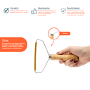 Ver imagem 3 de Escova de cobre tira pelos - Oikos Animal