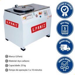 Amassadeira Rápida Industrial 25 Kg Trifásica 380v Ar25t Gpaniz - 2