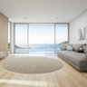Tapete Sisal Redondo Liso 200cm Apaeb - 1