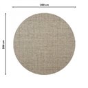 Ver imagem 4 de Tapete Sisal Redondo Liso 200cm Apaeb