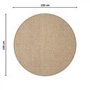 Ver imagem 5 de Tapete Sisal Mhd Redondo Liso 150cm Apaeb