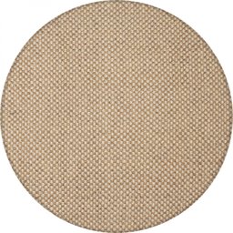 Tapete Sisal Mhd Redondo Liso 150cm Apaeb - 4