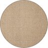 Tapete Sisal Mhd Redondo Liso 200cm Apaeb - 3