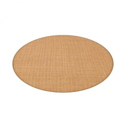 Tapete Sisal Natural Cb Redondo Liso 200cm Apaeb - 2