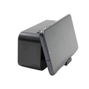 Ver imagem 3 de Relogio Despertador Digital Caixa de Som Bluetooth Radio Espelhado Usb Led G10 Preto