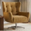 Ver imagem 2 de Poltrona Decorativa Malta Base Giratoria Linho Color Trend Tca 219 Moll