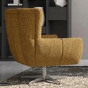 Ver imagem 6 de Poltrona Decorativa Malta Base Giratoria Linho Color Trend Tca 219 Moll