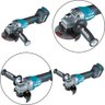 Esmerilhadeira Angular 115mm sem Fio 40v Resistência Água Motor Bl com Sistema Aws Ga031gz Makita - 5