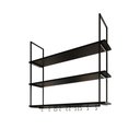 Ver imagem 2 de Nicho de Parede Londres 120 Cm Preto