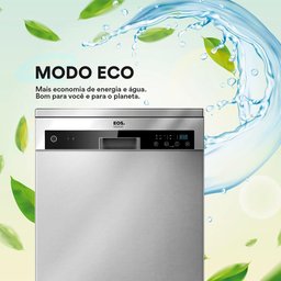 Lava-Louças EOS 14 Serviços ELL14S Prata 220V - 7