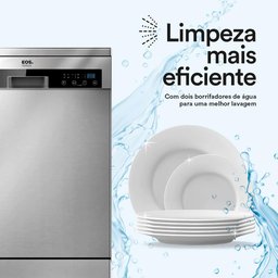 Lava-Louças EOS 14 Serviços ELL14S Prata 220V - 5