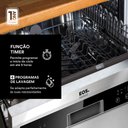 Ver imagem 3 de Lava-Louças EOS 14 Serviços ELL14S Prata 220V