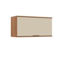 Ver imagem 2 de Armário de Cozinha Aéreo Modulado 100% MDF 1 Porta Basculante 80cm Princess Yescasa Freijó/Areia Bege