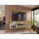 Ver imagem 2 de Painel para TV até 55 Polegadas 1 Porta 3 Nichos Black 19 Caemmun