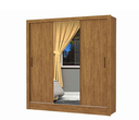 Ver imagem 1 de Guarda Roupas 2430 Santiago/Dubai 3PTS 1.79m c/Esp Plus Cinamomo