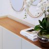 Aparador Buffet Ambiente Jurerê Off White Matte Freijó - Colibri - 6