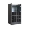 Adega Bar para 12 Garrafas 2 Portas de Vidro Retrô Genialflex - 2