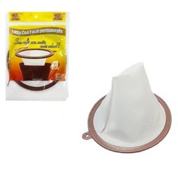 Kit 5 Filtro Permanente Coador Café Porta Filtro 102 Facil - 3