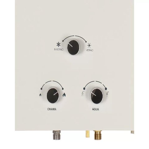 Aquecedor a Gas Mecanico M20 Branco 20 Litros Gn Rinnai