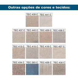 Banco Los Ozki 161 cm Madeira Eucalipto Cedro Tecido 434C Corda Redonda Rami - 8