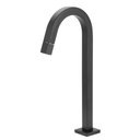 Ver imagem 1 de Torneira Banheiro Quadrada Preto Black Pratica Clean Alta