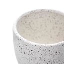 Ver imagem 4 de Cachepot Decorativo em Cerâmica Branco 14x11 Cm - D’Rossi Vaso