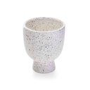 Ver imagem 1 de Cachepot Decorativo em Cerâmica Branco 14x11 Cm - D’Rossi Vaso