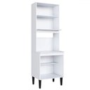 Ver imagem 2 de Torre Quente Light 3 Portas 2 Prateleiras Branco - Irm Móveis