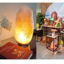 Ver imagem 5 de Abajur Luminária Terapêutica Sal Rosa Himalaia 7 ~ 10Kg Natural 4