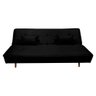 Sofá Cama Silver Reclinável Corano Preto - Speciale Home - 3