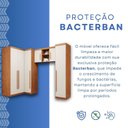 Ver imagem 6 de Guarda-Roupa Modulado 4 Peças 6 Portas 3 Gavetas Texas Marrom/Cinamomo/Off White Arenas