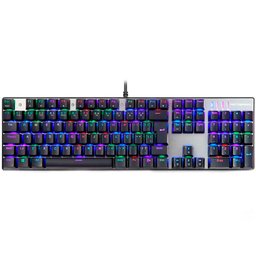 Teclado Mecanico Motospeed Ck104 Switch Vermelho - Prata - 1