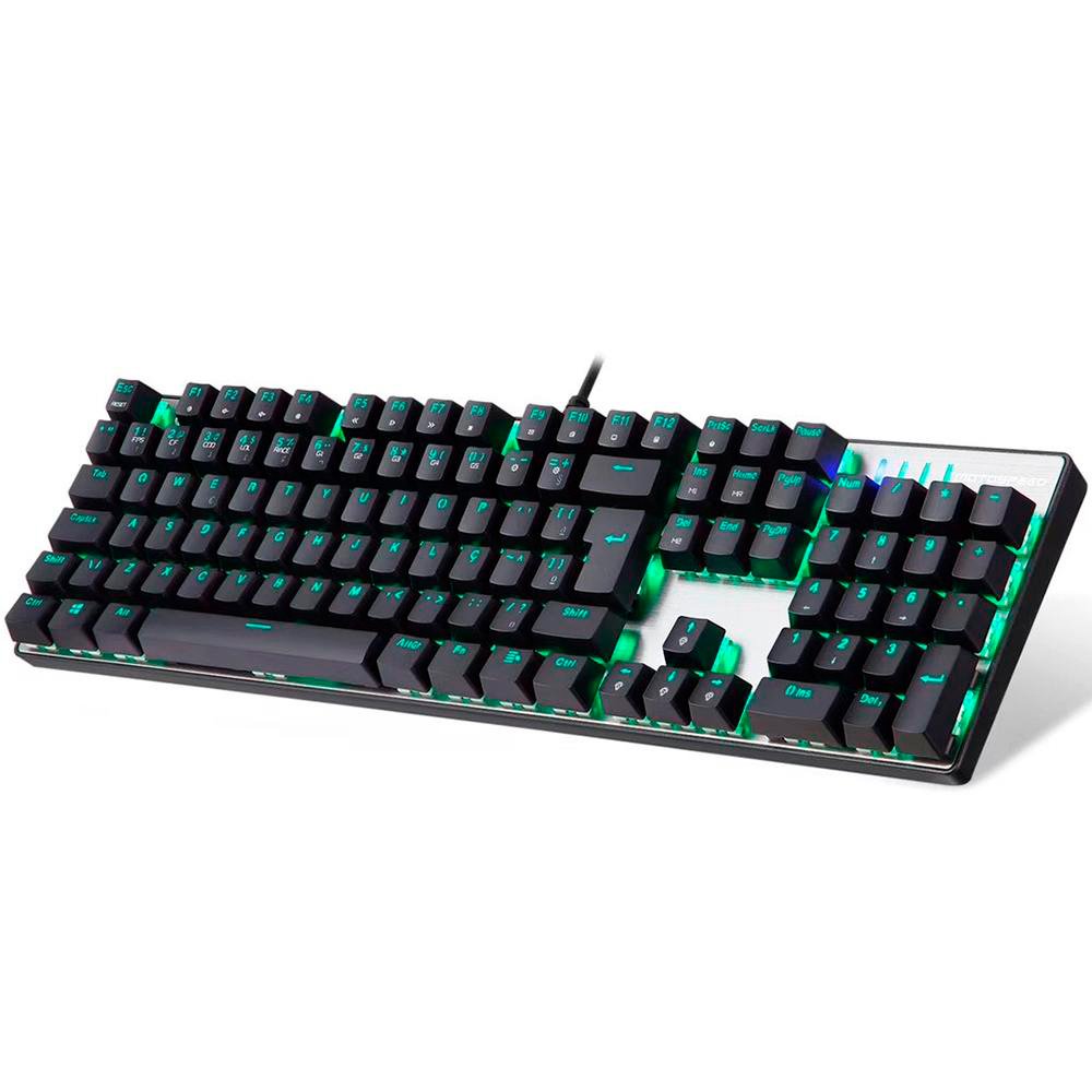 Teclado Mecanico Motospeed Ck104 Switch Vermelho - Prata - 4